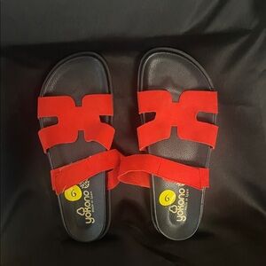 Yokono Women's Red Sandals